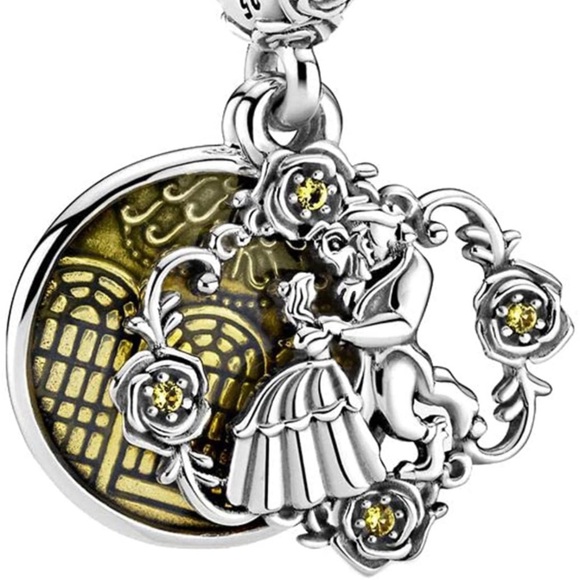 18k Disney Beauty and the Beast Charm - Picture 1 of 5